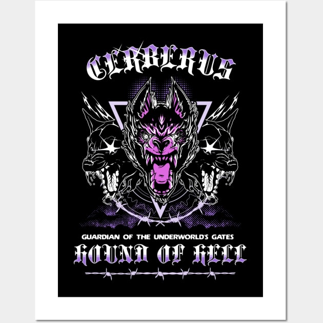 Cerberus: Hound of hell Wall Art by emma2023